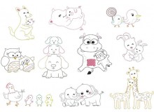 Stickserie Family Love